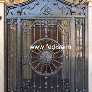 Unique Gate Grill Design Ideas for Luxury Villas No-1213