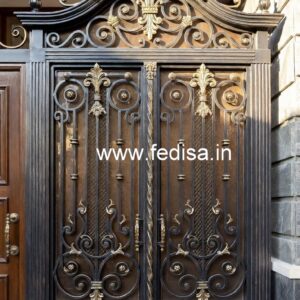 Decorative Steel Gate Grill Design for Luxury Homes No-1223