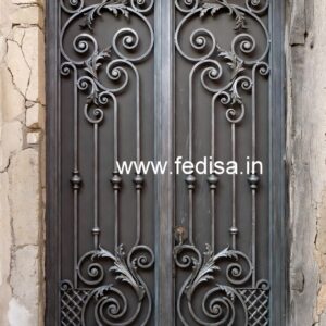 Designer Iron Gate Grill Design for Elegant Houses No-1246