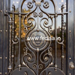 Grand Entrance Gate Grill Design for Luxury Villas No-1248