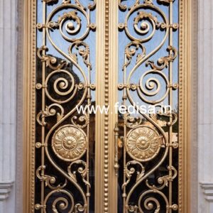 Front Yard Gate Grill Design for Stylish Entrance No-1257