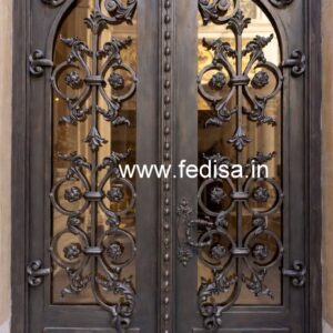 Trendy Main Gate Grill Design for Contemporary Homes No-1268