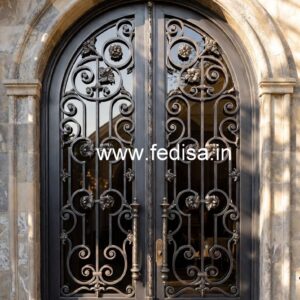 Contemporary Main Gate Grill Design with Luxury Style No-1284
