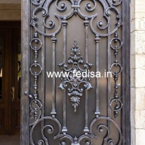 Royal House Gate Grill Design for Luxury Entrance No-1289