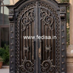 Trendy Villa Gate Grill Design for Exterior Beauty No-1292