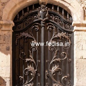 Decorative Front Gate Grill Design with Modern Style No-1306