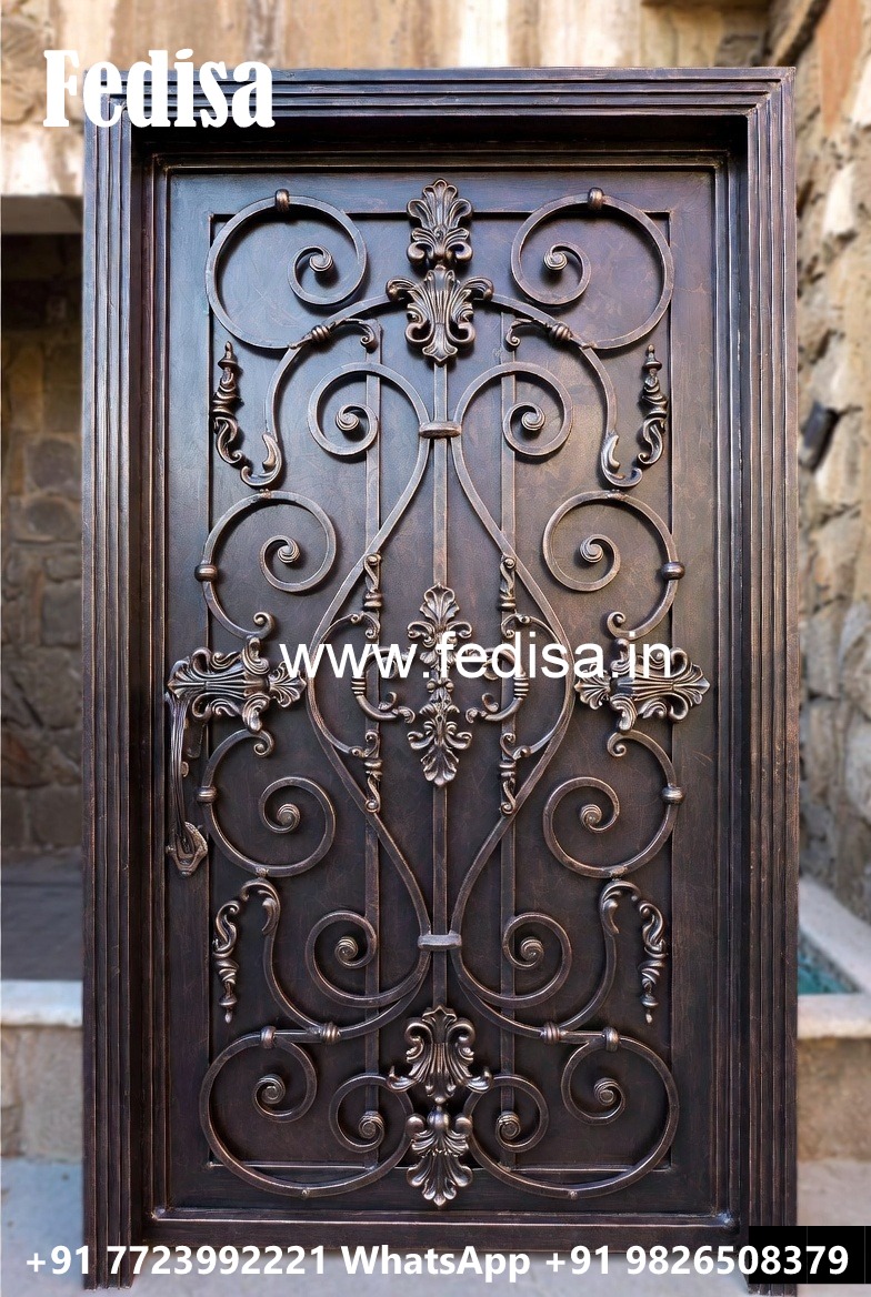 Artistic Metal Gate Grill Design for Main Gates No-1338