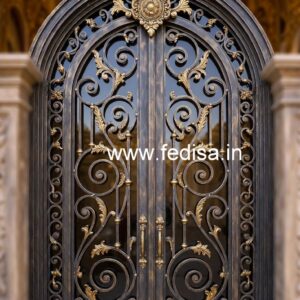 Luxury Front Elevation Gate Grill Design Inspiration No-1351