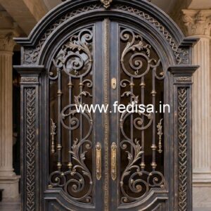 Beautiful Modern Grill Gate Design for Luxury Villas No-1365