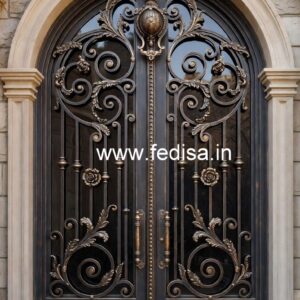 Royal Villa Entrance Gate Grill Design No-1371