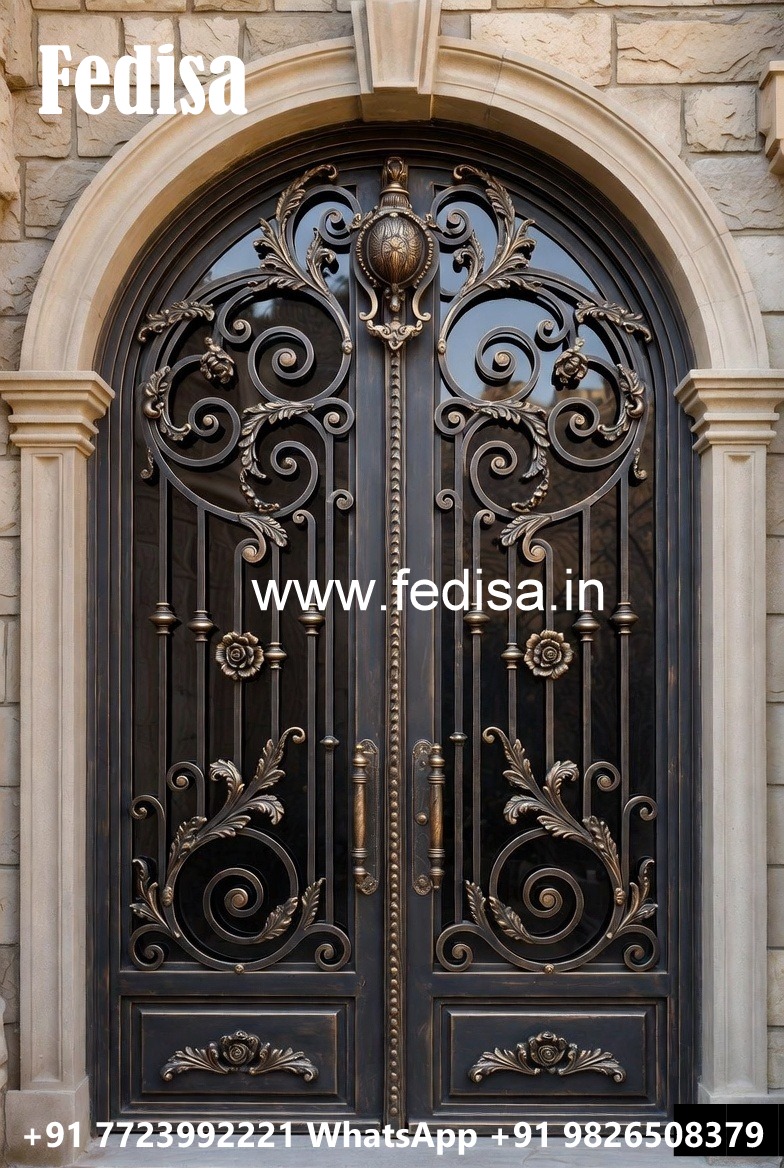 Royal Villa Entrance Gate Grill Design No-1371