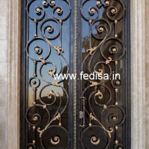 Stylish Modern Villa Grill Gate Design Inspiration No-1379