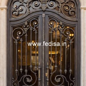 Beautiful Modern Entrance Gate Grill Design No-1390
