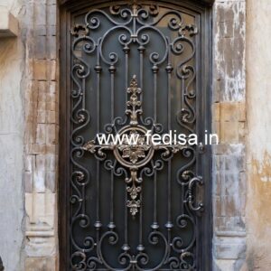 Artistic Main Entrance Grill Gate Design Inspiration No-1393