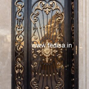 Elegant Villa Exterior Gate Grill Design No-1400