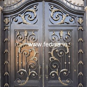 Stylish Entrance Grill Gate Design with Premium Finish No-1408