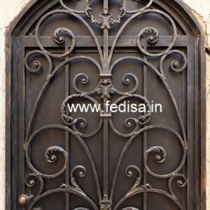Luxury Decorative Iron Grill Gate Design No-1411