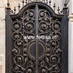 Decorative Sliding Gate Grill Design for Modern Homes No-1418