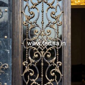 Stylish Villa Front Gate Grill Design Ideas No-1429