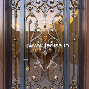 Elegant Front Entry Gate Grill Design Trends No-1439