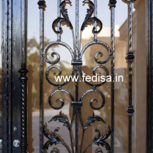 Luxury Iron Entrance Grill Gate Design No-1448