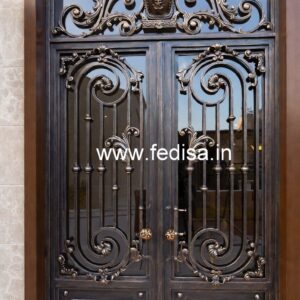 Elegant Decorative Steel Grill Gate Design No-1454