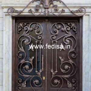 Modern Villa Exterior Gate Grill Design Ideas No-1455