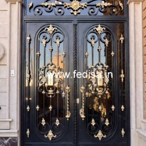 Fancy Decorative Iron Grill Gate Design No-1458