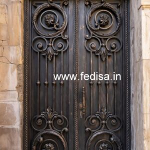 Stylish Contemporary Villa Grill Gate Design No-1481