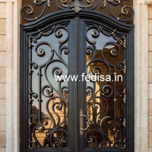 Elegant Fancy Steel Gate Grill Design No-1487