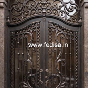 Royal Contemporary Gate Grill Design for Villas No-1495