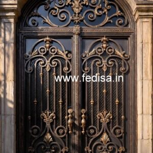Unique Gate Grill Design Ideas for Luxury Villas No-1513