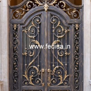 Gate Grill Design with Geometric Pattern Inspiration No-1527