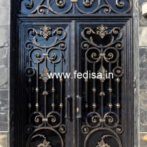 Trendy Gate Grill Design for Urban House Fronts No-1528