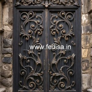 Minimalist Gate Grill Design for Contemporary Homes No-1529