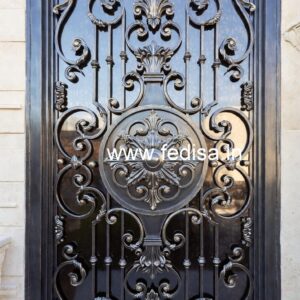 Stylish Metal Gate Grill Design for Main Entrance No-1541