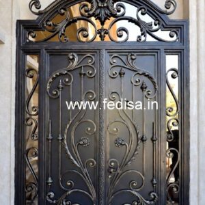 Elegant Home Gate Grill Design with Artistic Look No-1544
