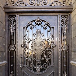 Designer Iron Gate Grill Design for Elegant Houses No-1546