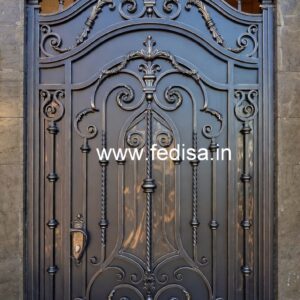 Fancy Metal Gate Grill Design for Modern Villas No-1583