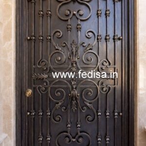 Contemporary Main Gate Grill Design with Luxury Style No-1584
