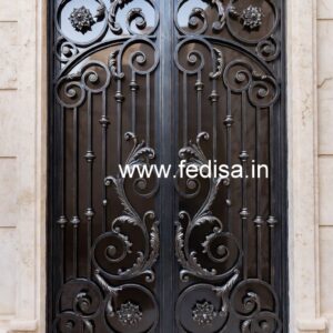 Elegant Decorative Gate Grill Design for Villas No-1595