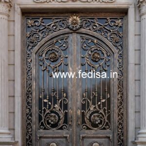 Modern Villa Entrance Gate Grill Design Inspiration No-1599