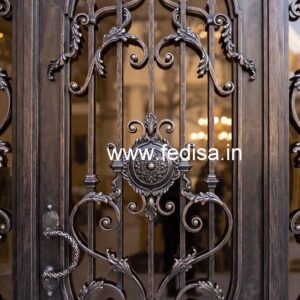 Premium Iron Gate Grill Design for Luxury Villas No-1604