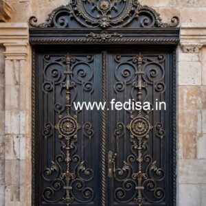 Decorative Front Gate Grill Design with Modern Style No-1606