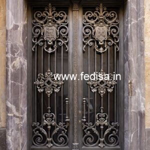 Royal Metal Gate Grill Design for Home Entrance No-1609