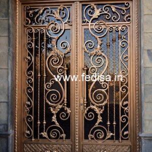 Attractive House Entrance Gate Grill Design No. 1620
