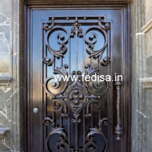 Artistic Villa Entrance Gate Grill Design Inspiration No-1628