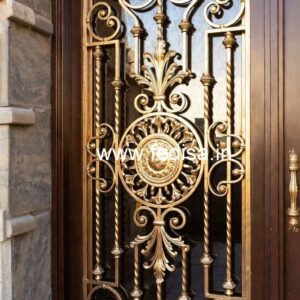 Luxury Front Elevation Gate Grill Design Inspiration No-1651