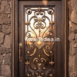 Modern Minimal Gate Grill Design for Elegant Homes No-1659
