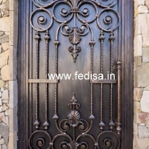 Artistic Decorative Gate Grill Design for Home Fronts No-1666